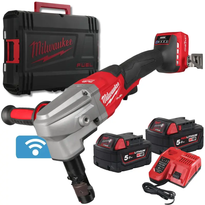 Aku prostřihovač plechu 3,5 mm Milwaukee M18 FNB35-502X  (MI4933498983)